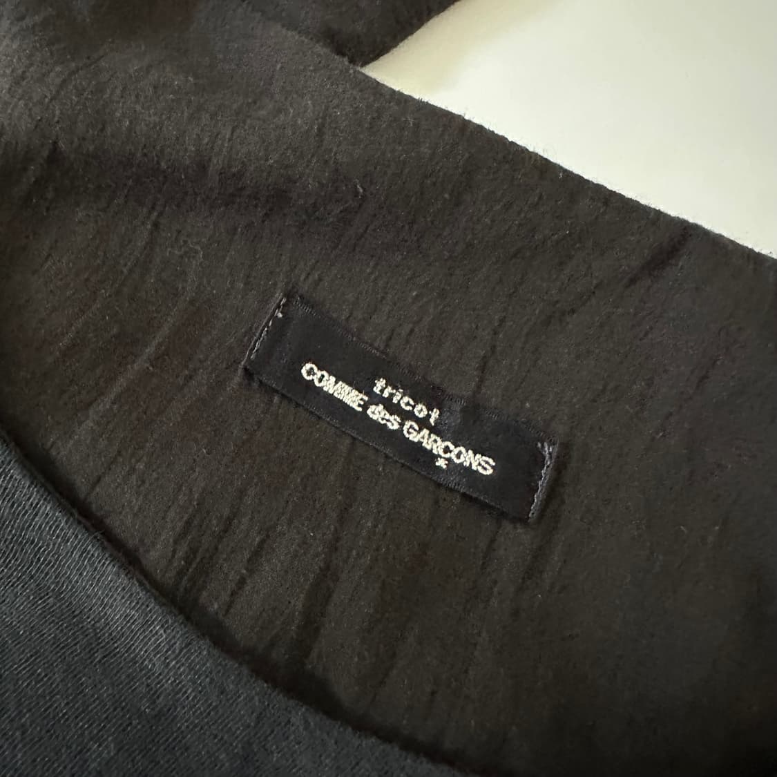 트리콧꼼데가르송 comme des garcons 디테일 반팔 블라우스 상품이미지6