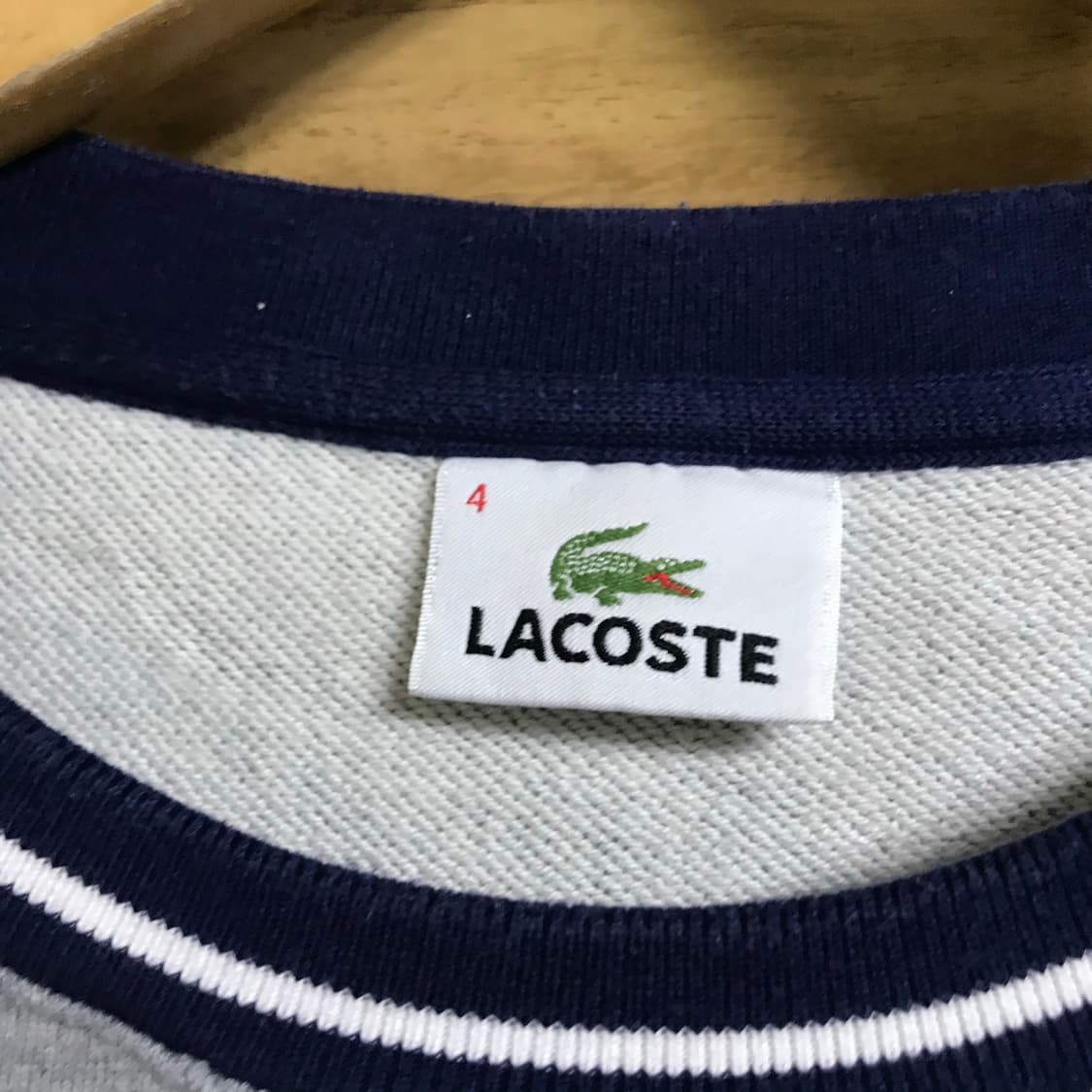 라코스테 테니스 라운드 맨투맨 상품이미지3