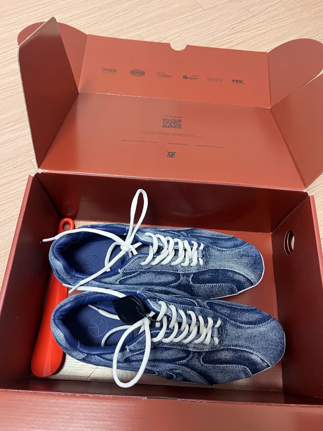 야세 스파이더 워싱 스니커즈 상품이미지2