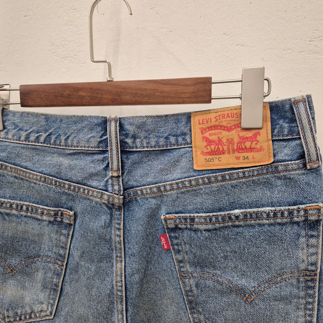 리바이스 505 C 슬림 스트레이트 34 상품이미지2