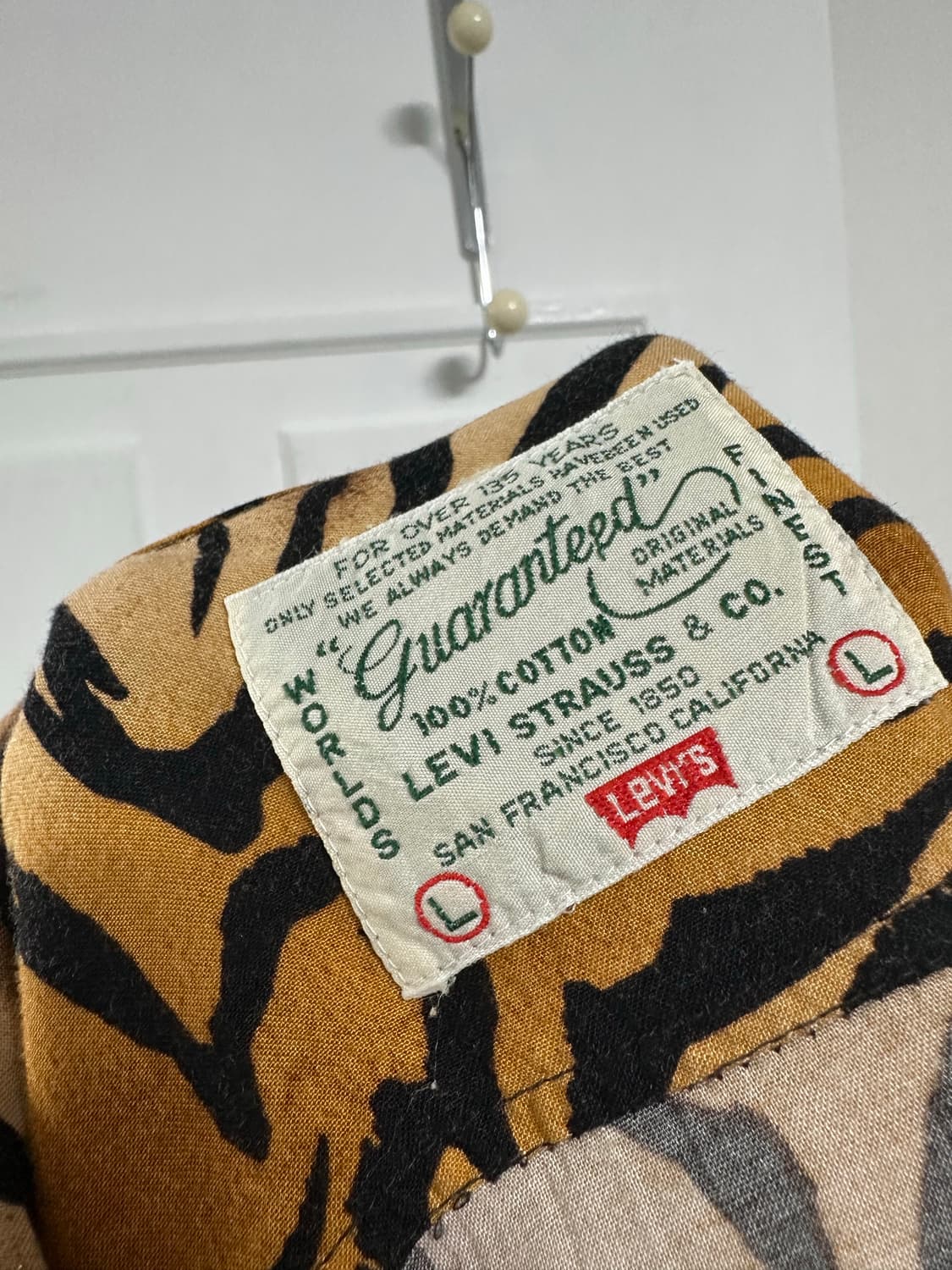 리바이스 호피 셔츠 상품이미지3