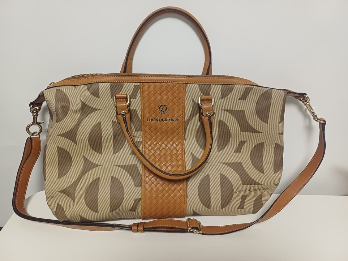 루이까또즈 빈티지 모노그램 위빙 2-way 토트백 상품이미지1