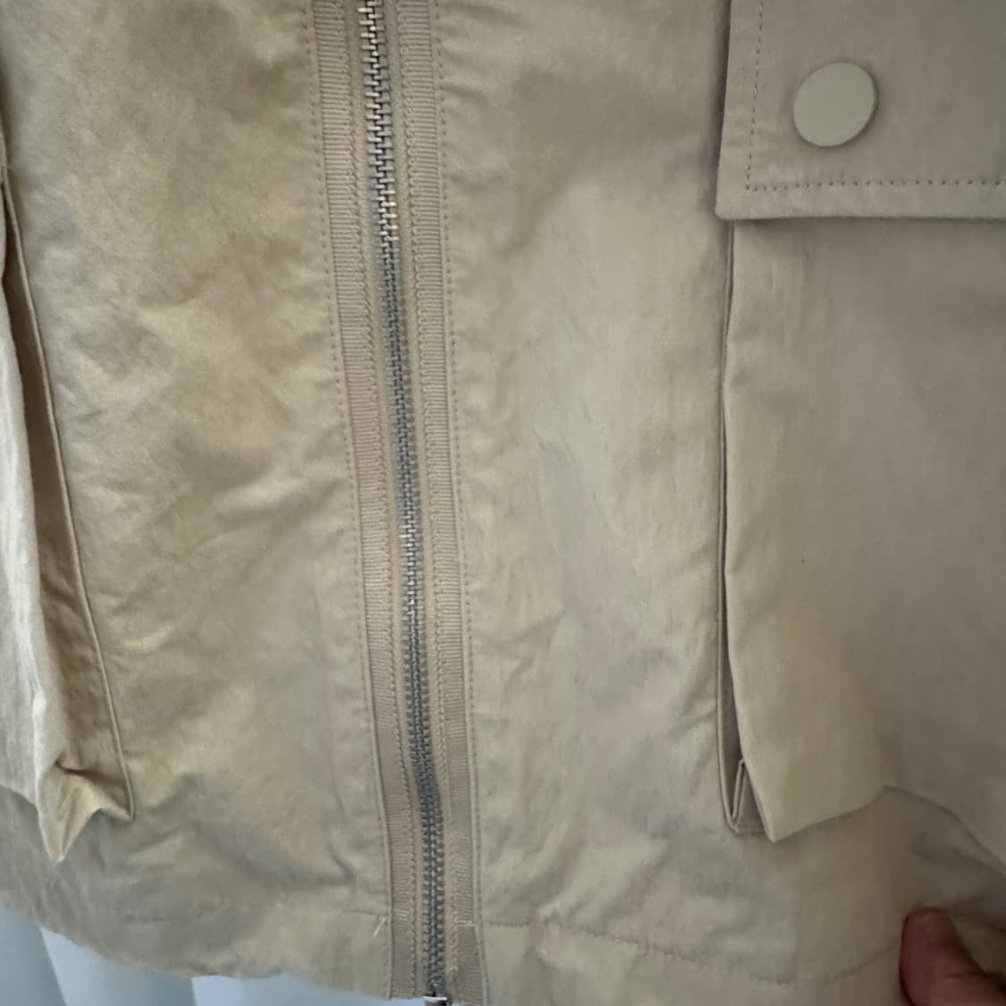 ZARA 미사용 여자 크롭 바람박이 후드자켓 상품이미지6