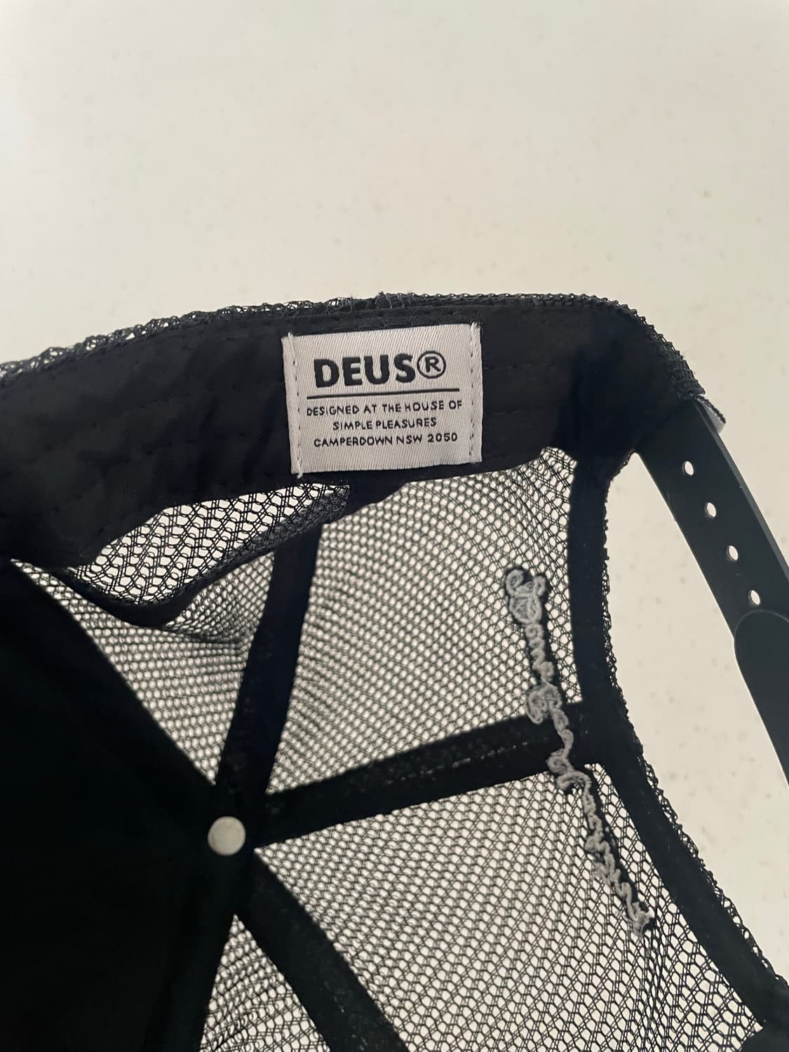 데우스 엑스 마키나 매쉬 트러커 볼캡 상품이미지5