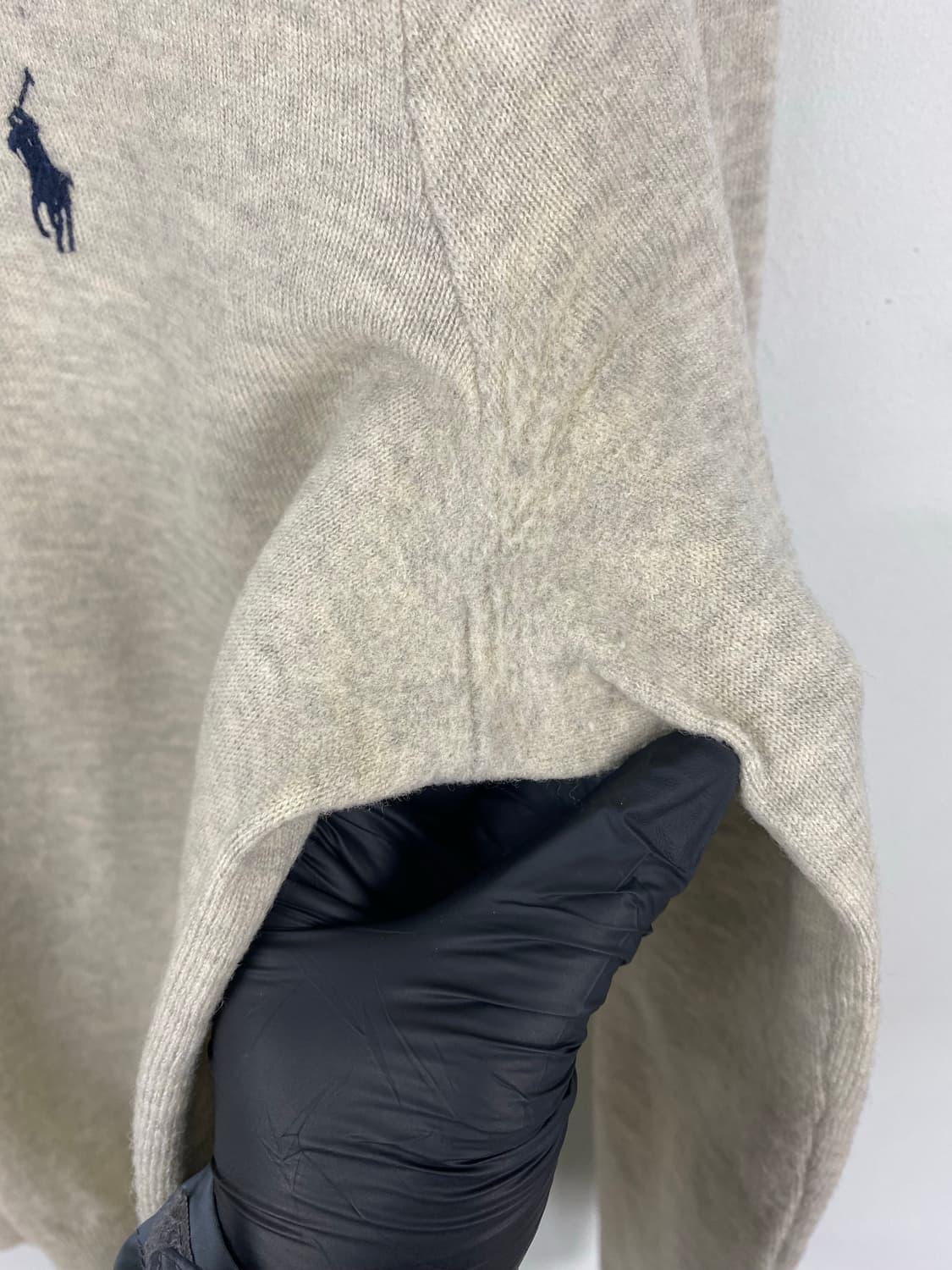 폴로 랄프로렌 울 아이보리 터틀넥 니트 스웨터 L 상품이미지6