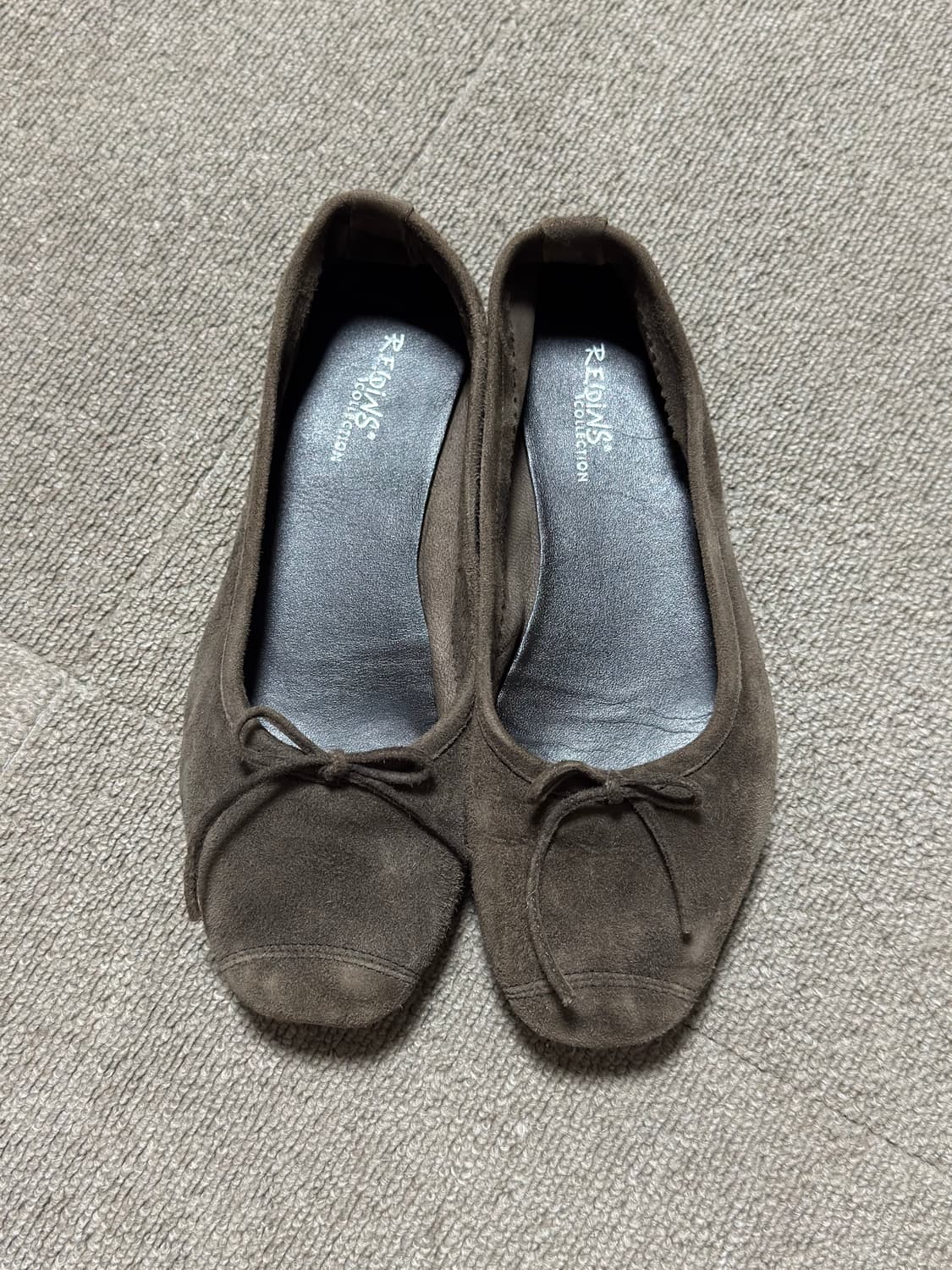 흐꺙 플랫슈즈 36 마론컬러 상품이미지1