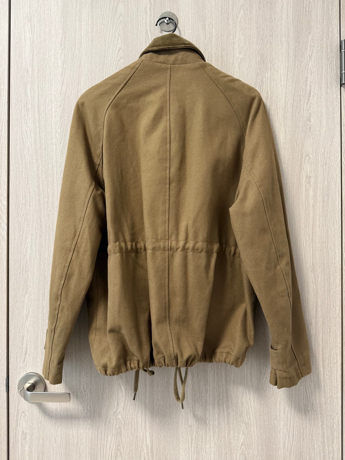 자라 코듀로이 콤비 스트럭처 점퍼 M 상품이미지3