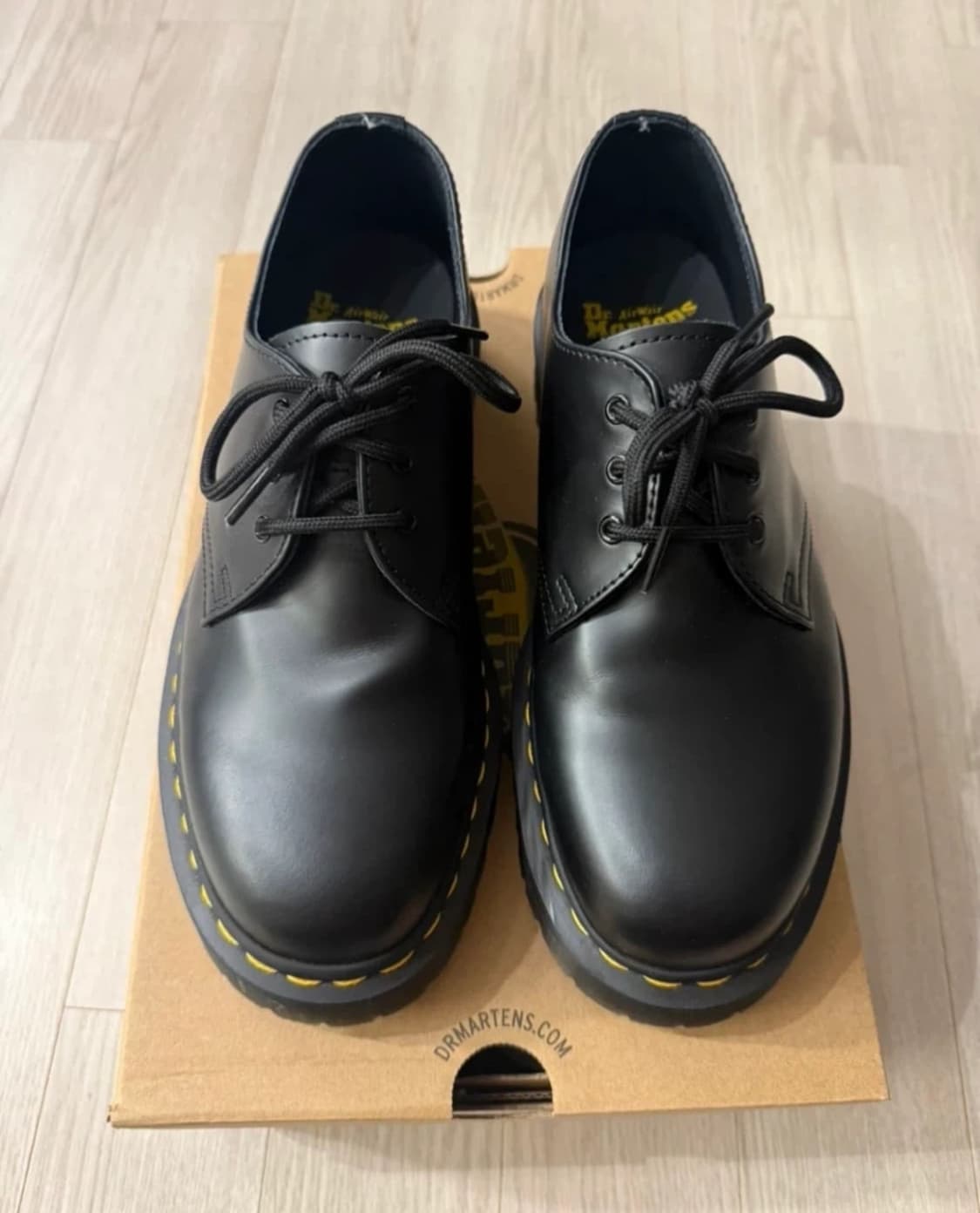 닥터마틴 1461 BEX 블랙 스무스 260mm 새상품급 상품이미지1