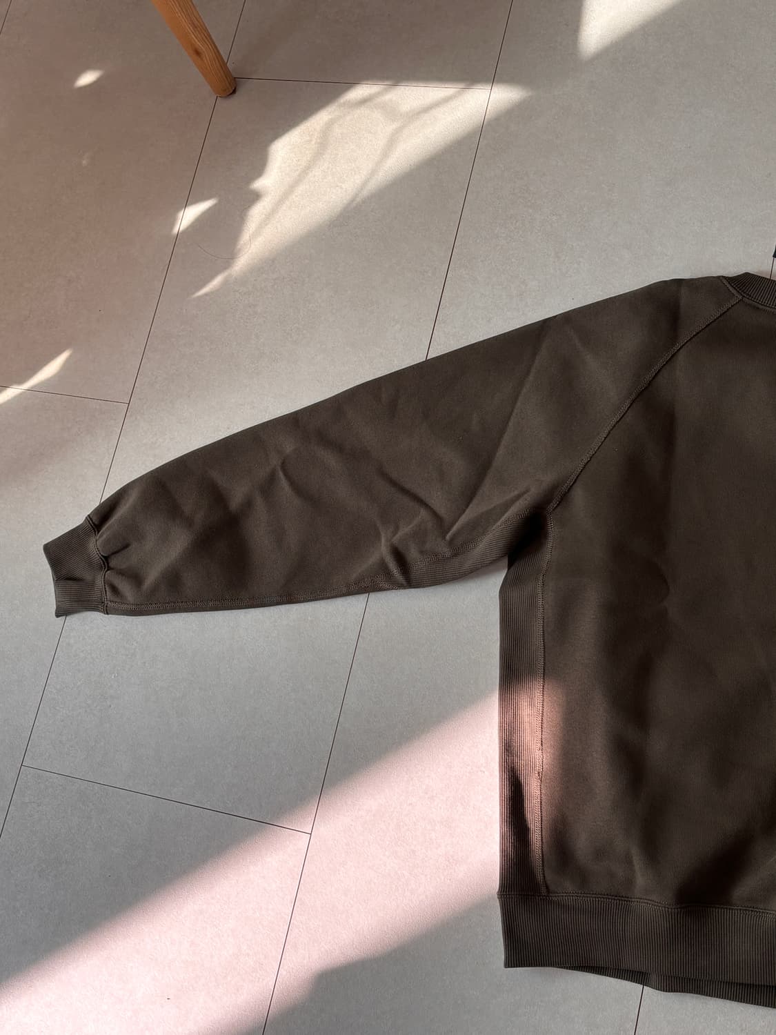 GU x Engineered Garments 올리브 스웻셔츠 (M) 상품이미지9