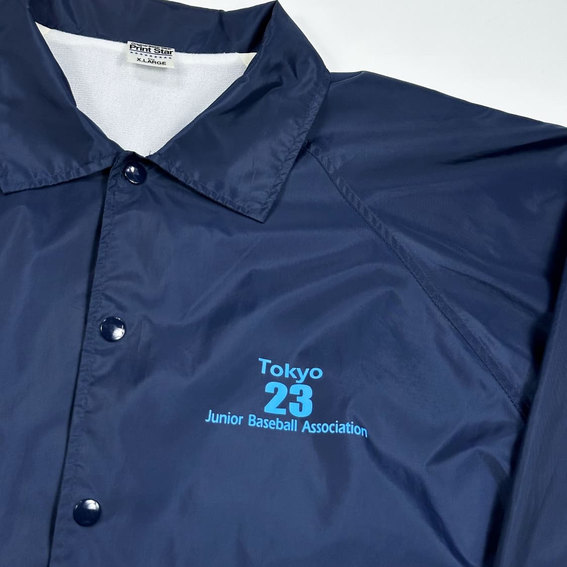 VTG 빈티지 재팬 도쿄 베이스볼 네이비 코치자켓 (실측 XXL) 상품이미지3