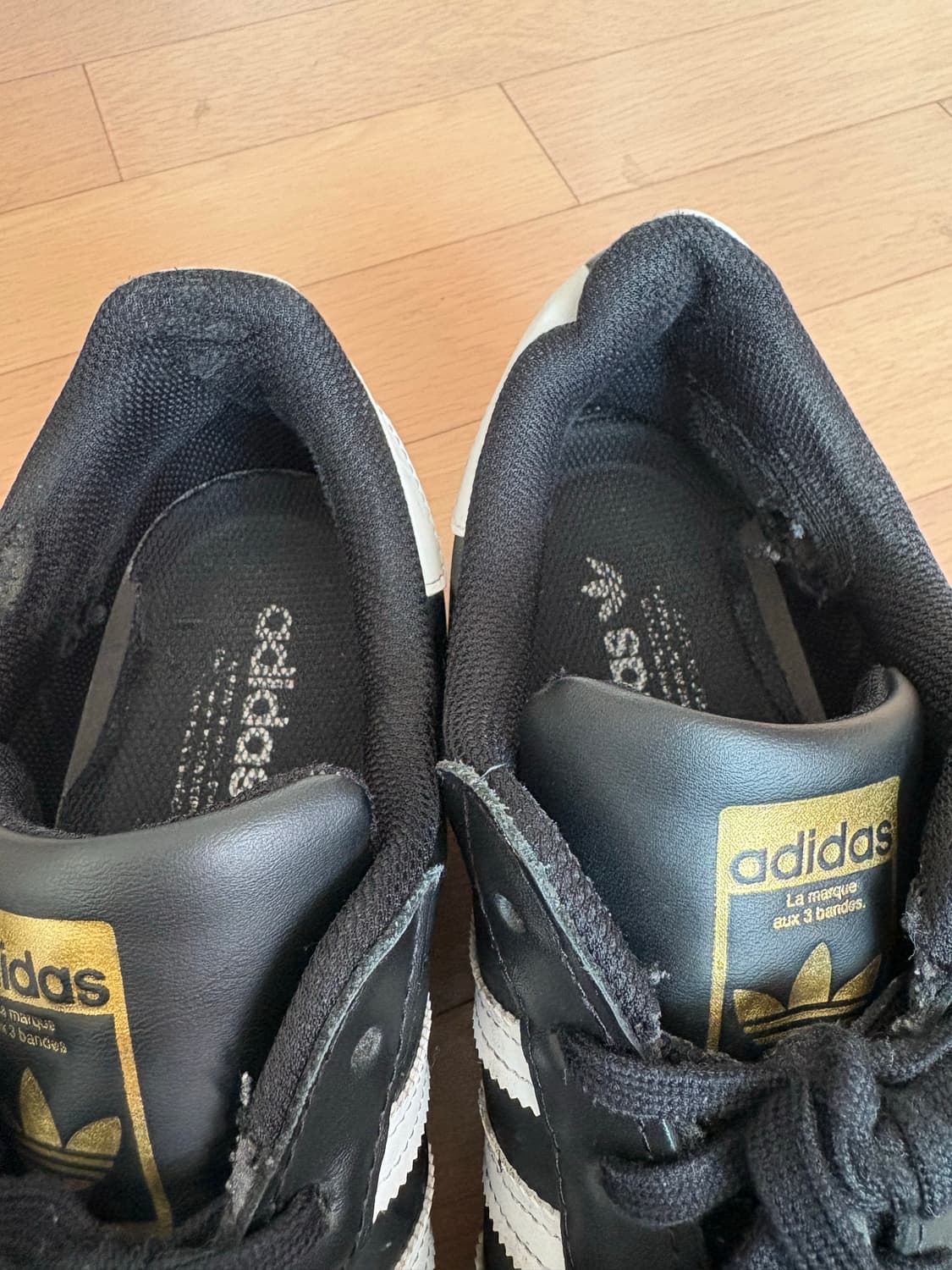 아디다스 슈퍼스타 검정 상품이미지3