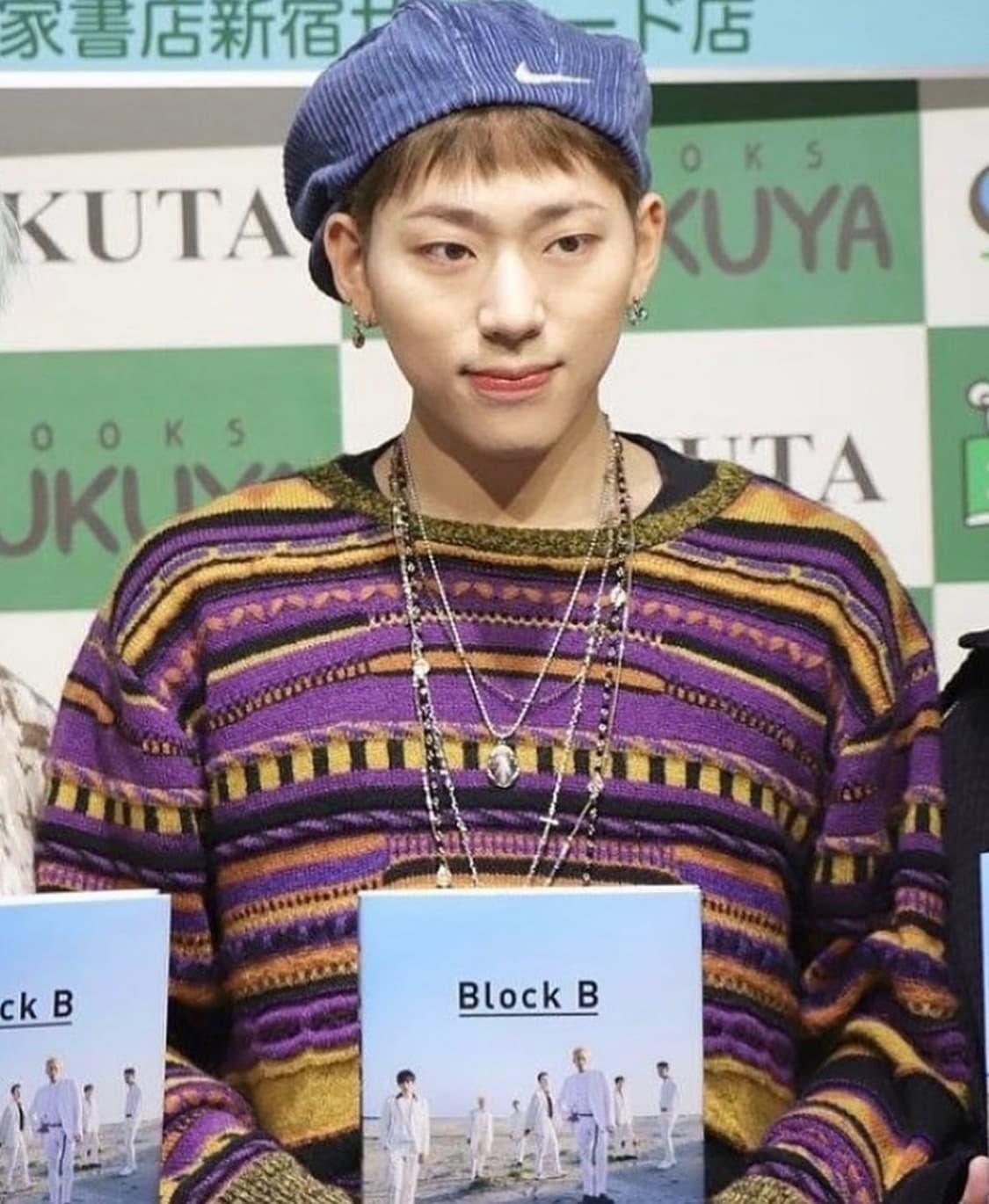 *지코실착* 나이키 90s 스우시 뉴스보이 코듀로이 베레모 헌팅캡 네이비 상품이미지2