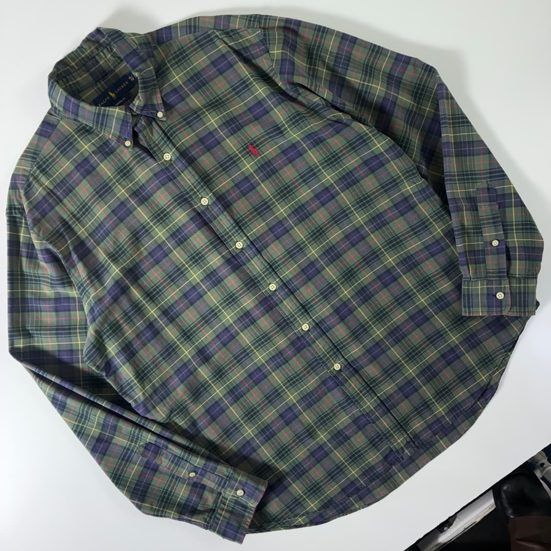 Polo 폴로 랄프로렌 타탄 코튼 체크 셔츠 상품이미지2