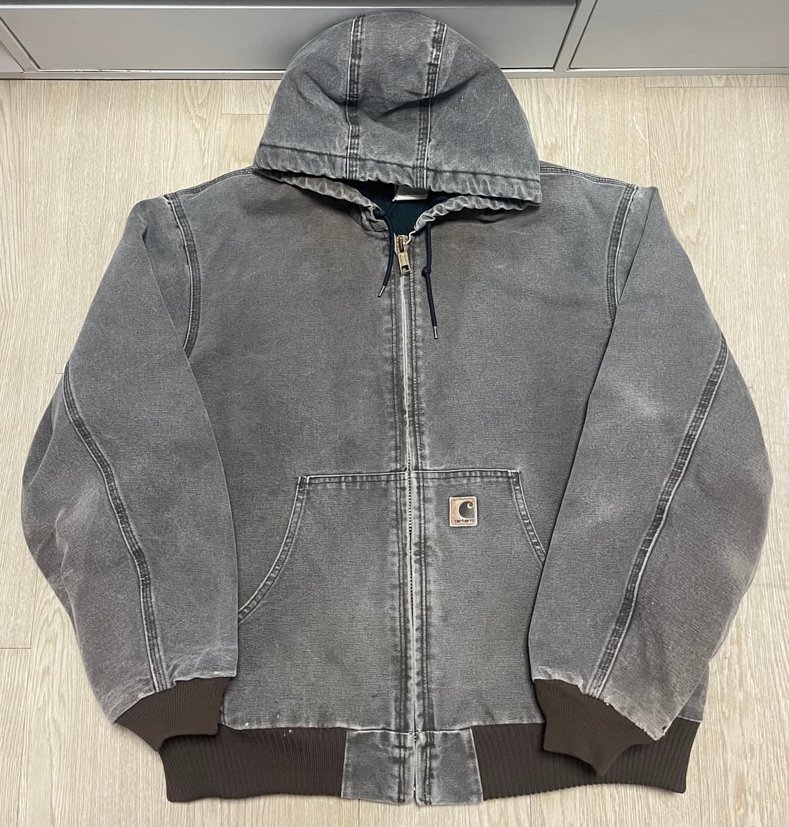 (XL)칼하트 J130 CHT 덕 액티브 자켓 상품이미지1