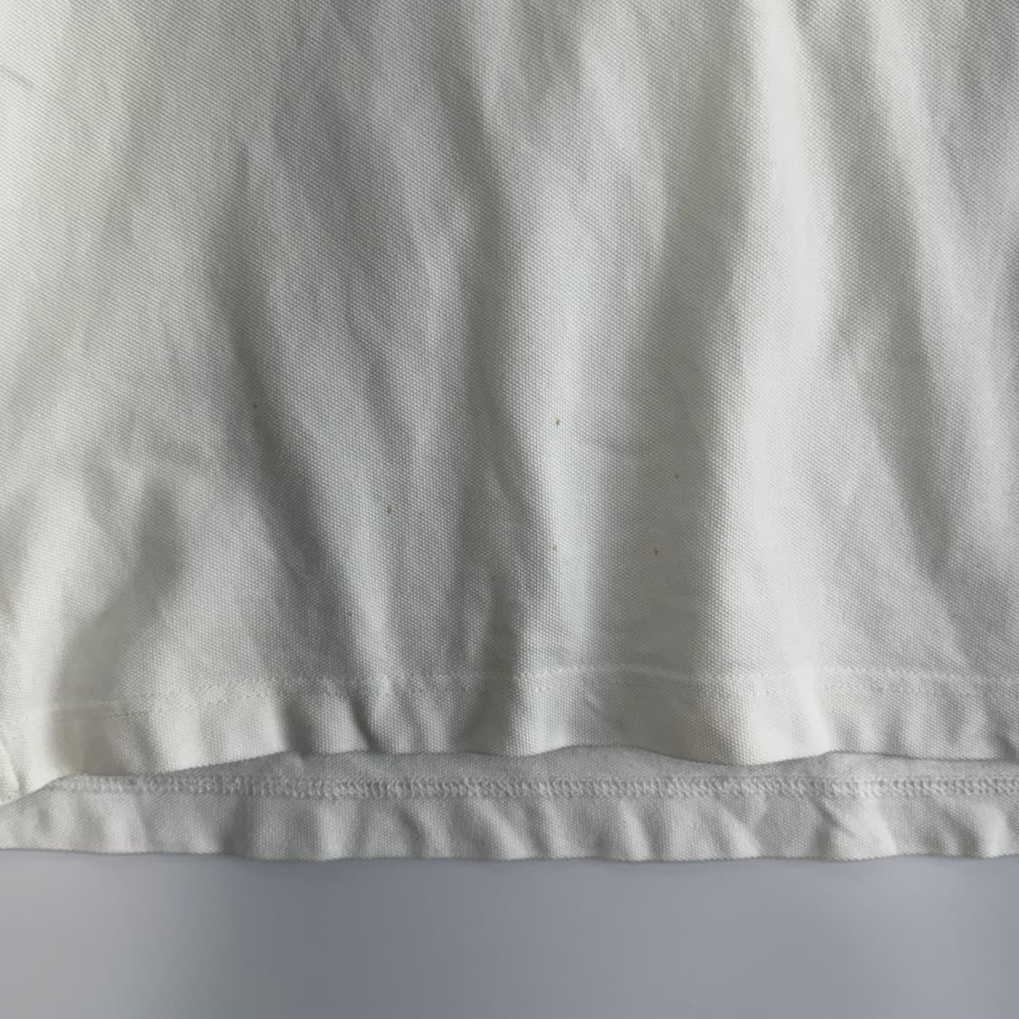 Abercrombie 아베크롬비 그레이 로고 화이트 카라 반팔 상품이미지5