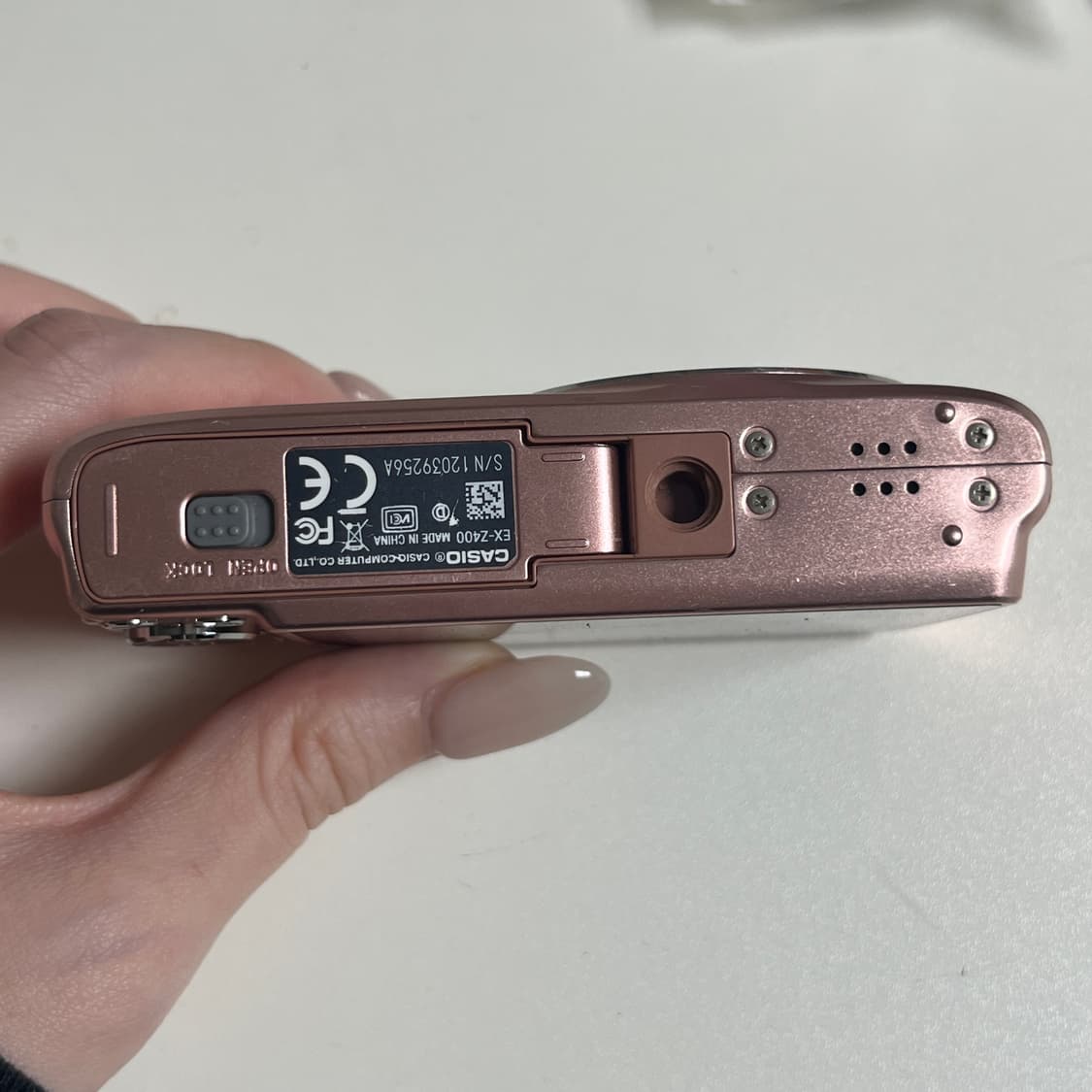 카시오 엑슬림 z400 핑크 casio exilim ex-z400 상품이미지5