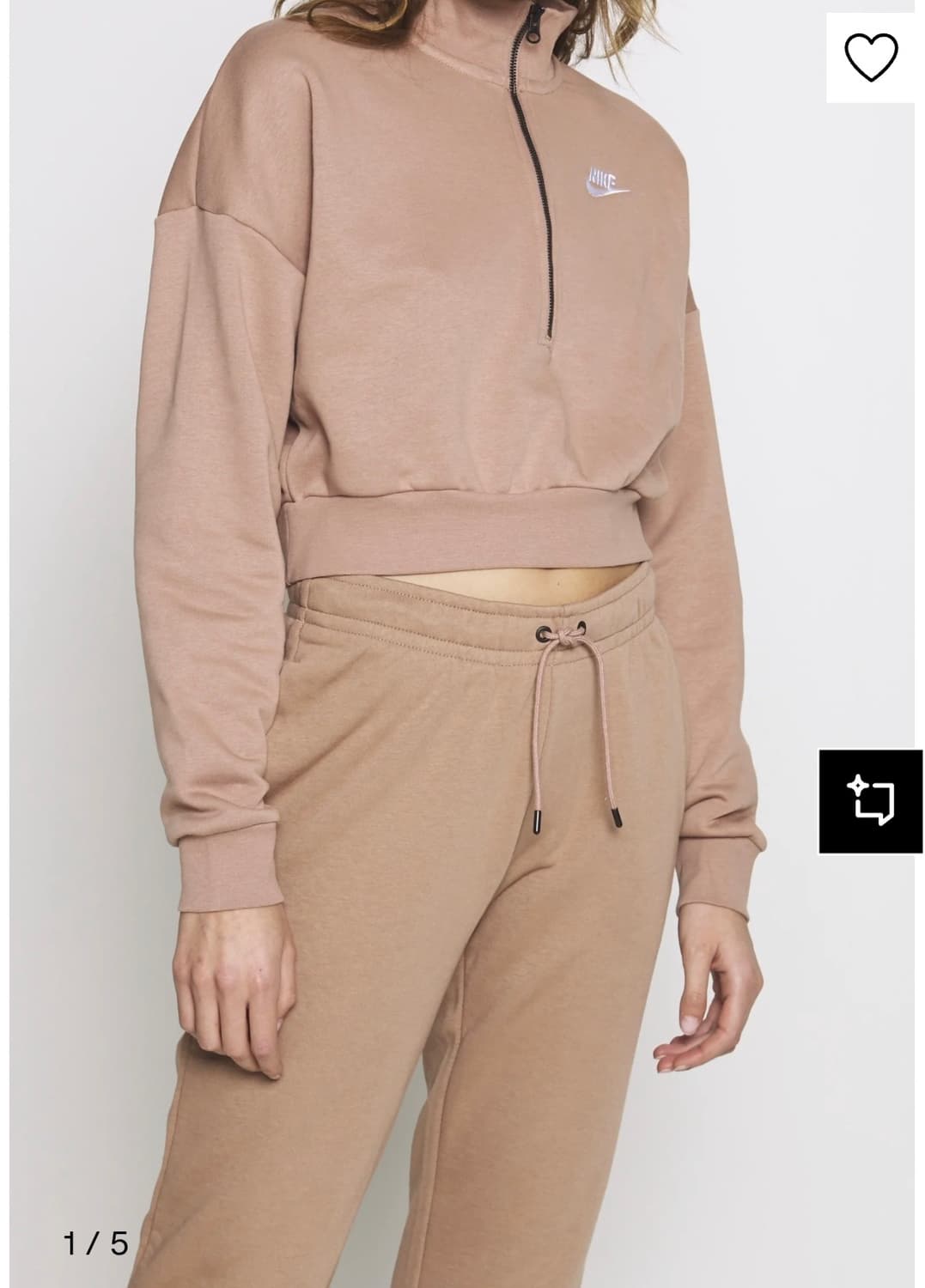 거의새거) 나이키 시모 크롭 반집업 아노락 티셔츠 XXL (99) 상품이미지3