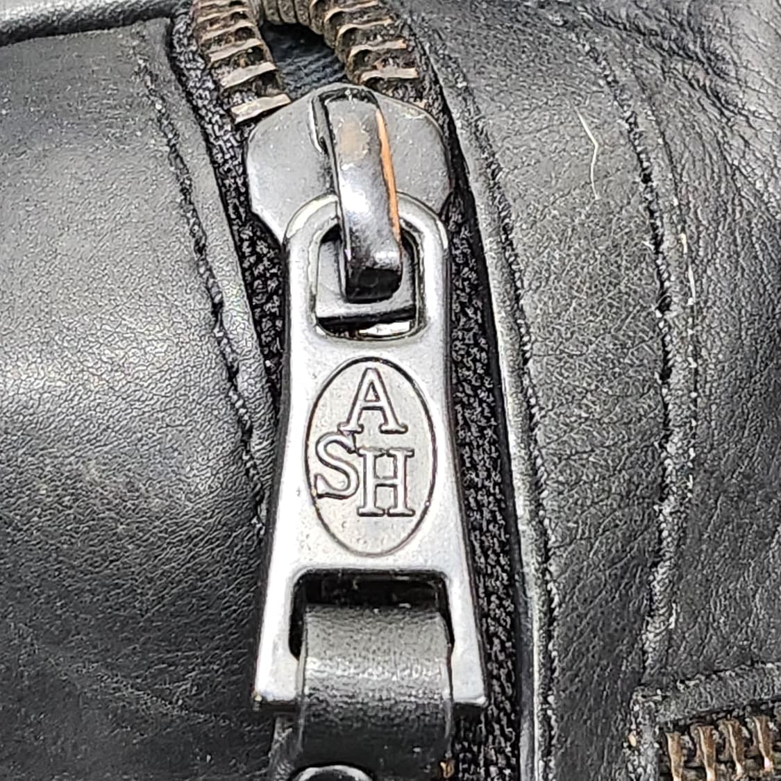 ASH 블랙 천연가죽 백팩 38x28x14cm 상품이미지10