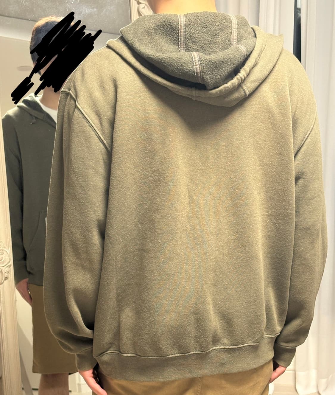 칼하트 기모 후드집업 상품이미지3