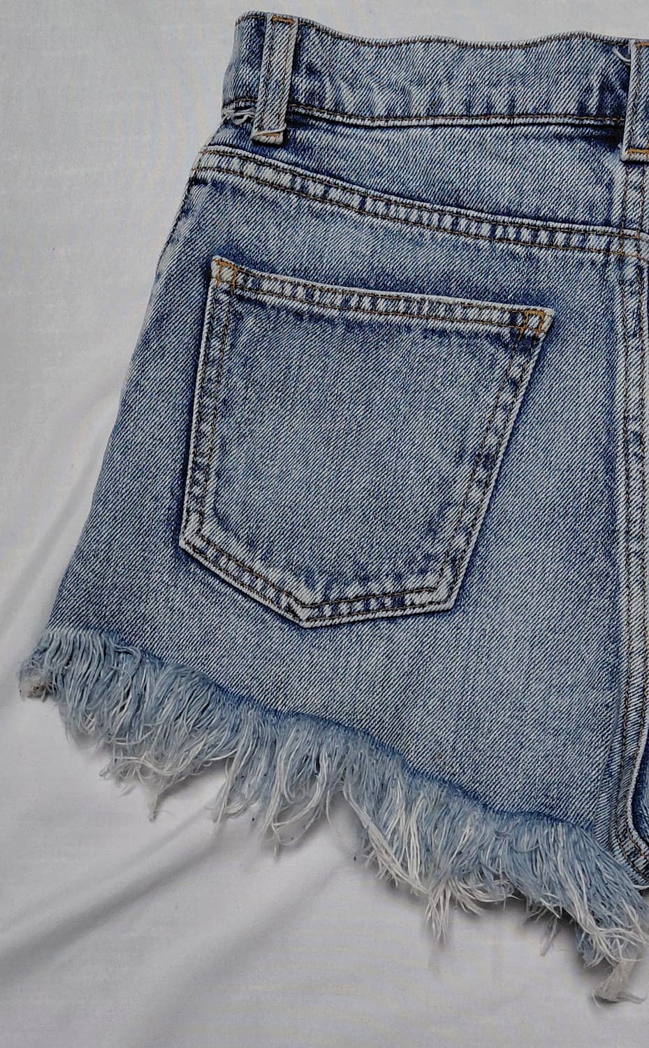 [25~26] MOUSSY 빈티지 컷오프 데님 숏팬츠 (사이즈 2) 상품이미지7