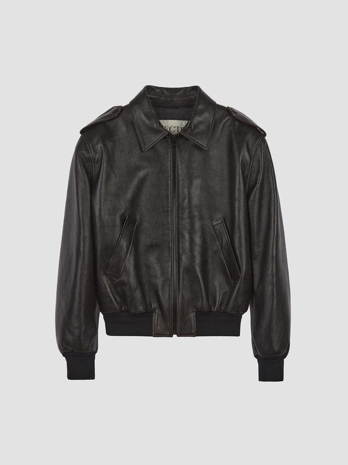 렉토 에폴렛 레더 자켓 s 상품이미지1