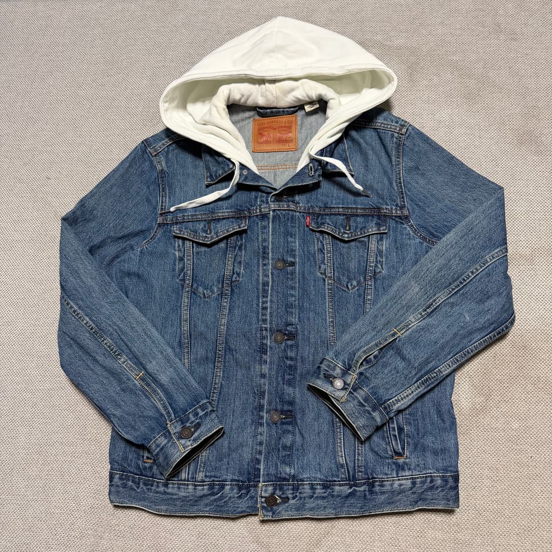 리바이스 후드 데님 트러커 자켓 상품이미지1