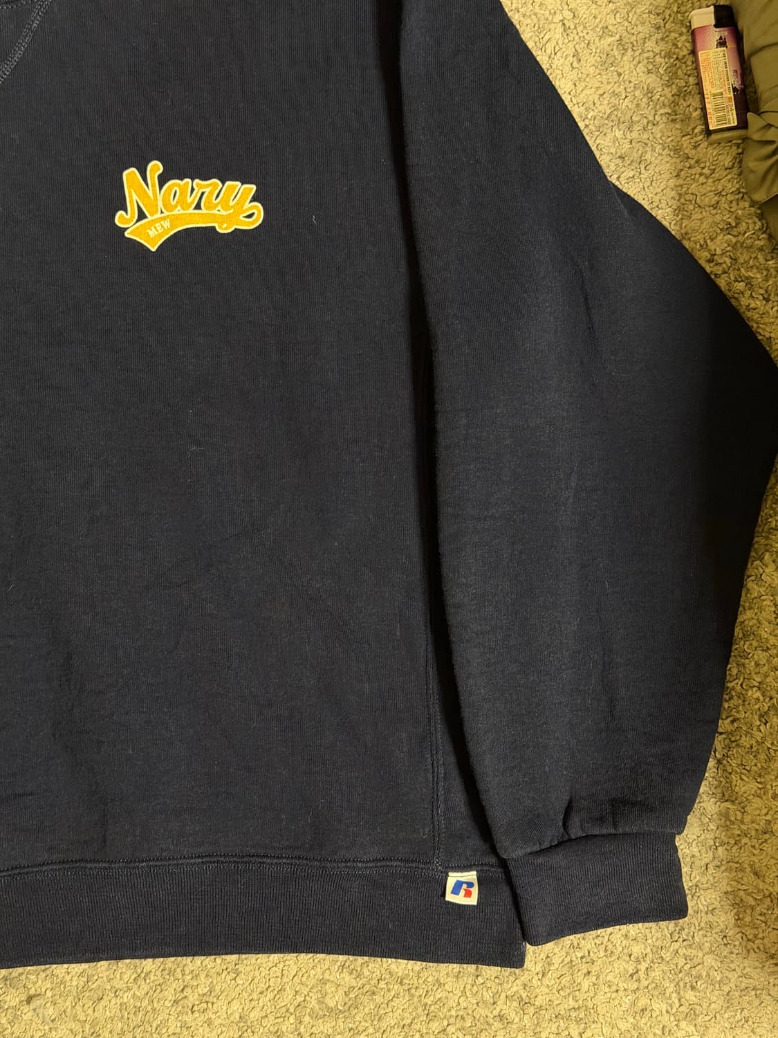 러셀 Navy 스웻셔츠 상품이미지3