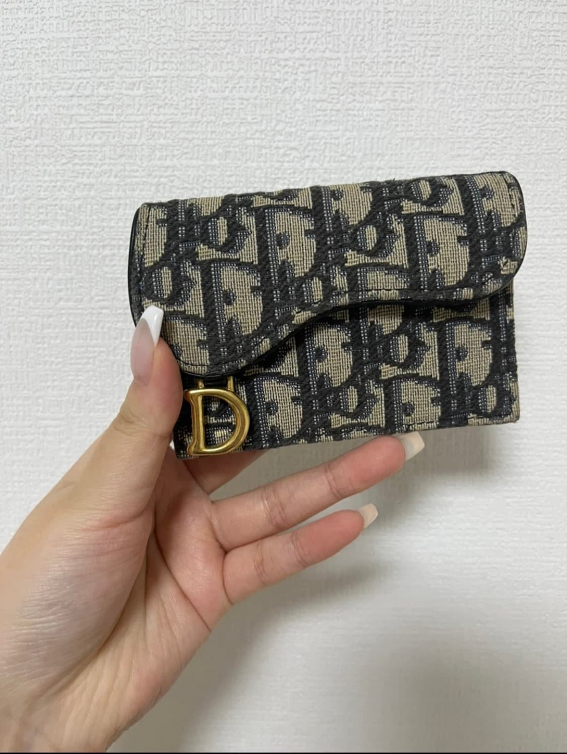 [풀박스] 디올 오블리크 새들 카드지갑 상품이미지1