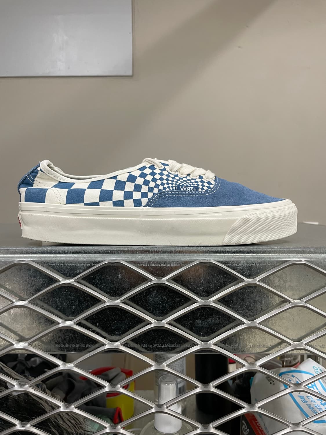 반스 MTE 어센틱 체커보드 네이비 270 (gr-4259) 상품이미지4