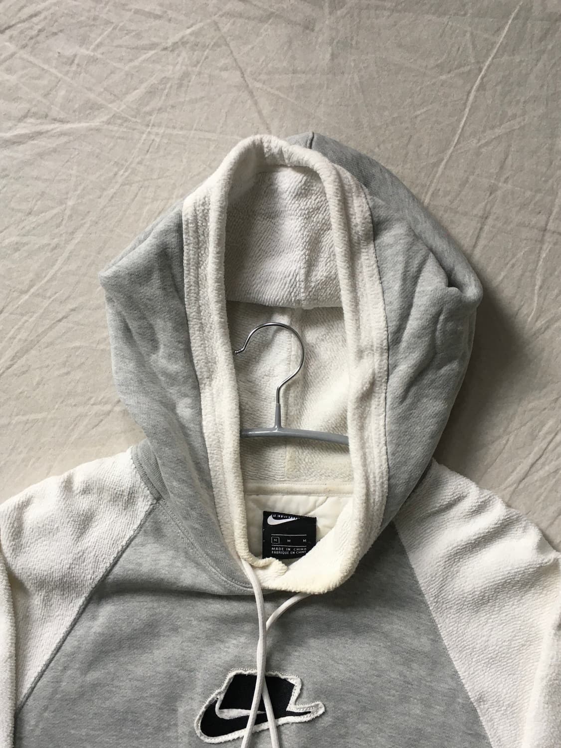 나이키 플리스 배색 후드티 상품이미지5