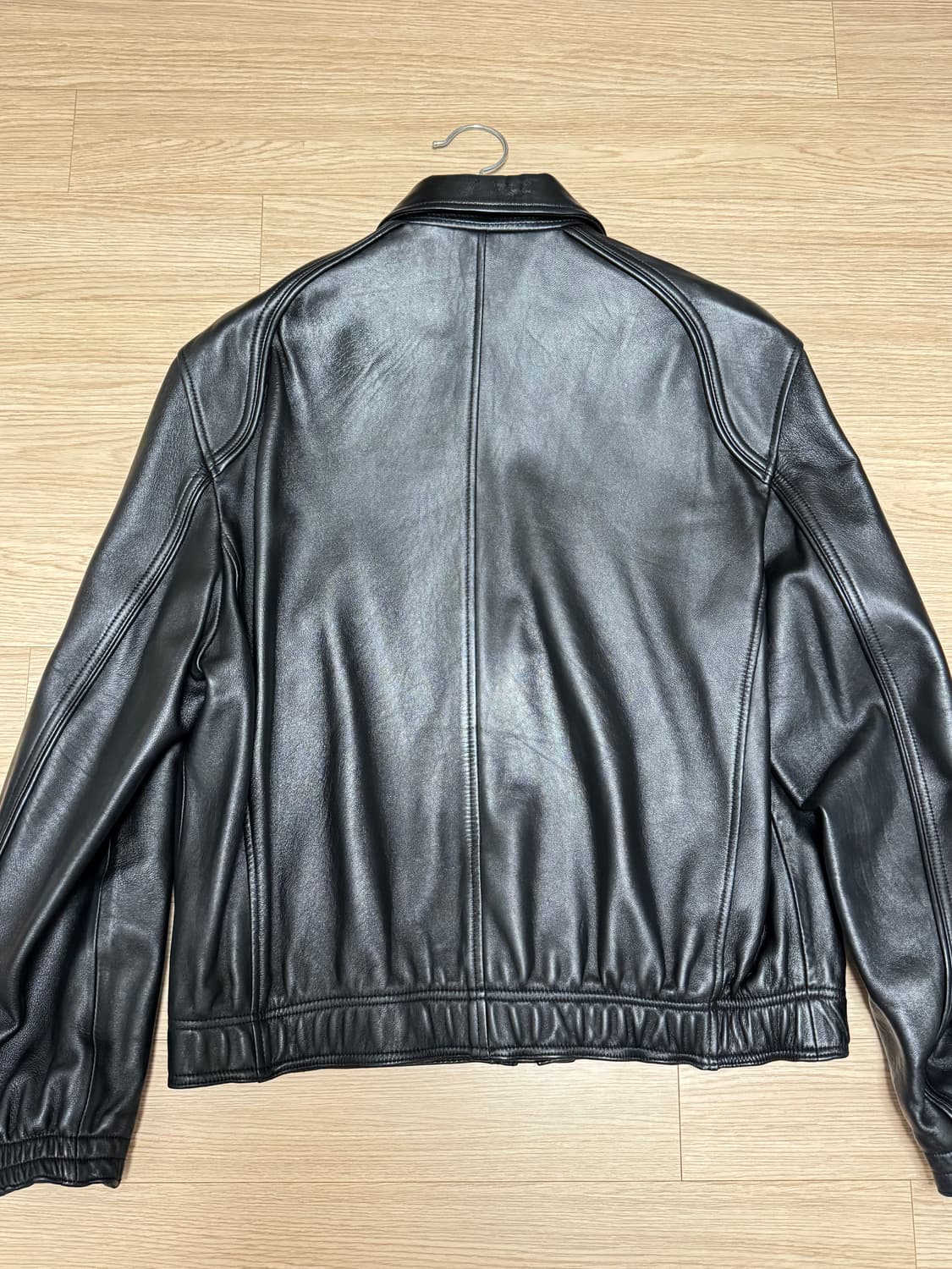 [M] 유스 레더 봄버 상품이미지8