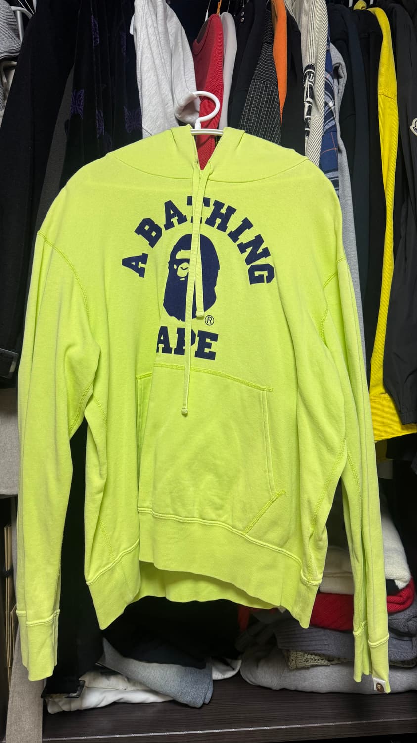 베이프 빅로고 후드 상품이미지1