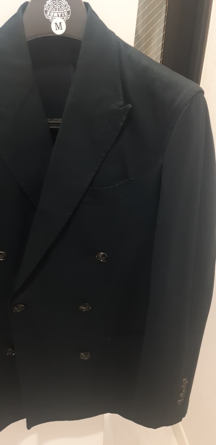 솔티 워시드 더블 브레스티드 자켓 m 상품이미지5