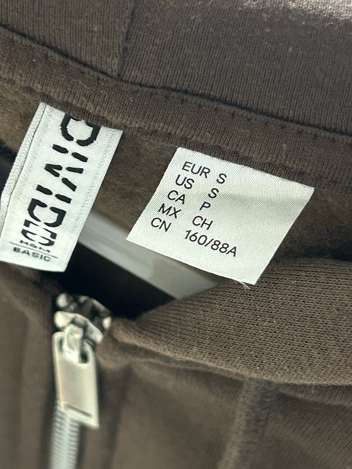 Brown 후드집업 상품이미지3