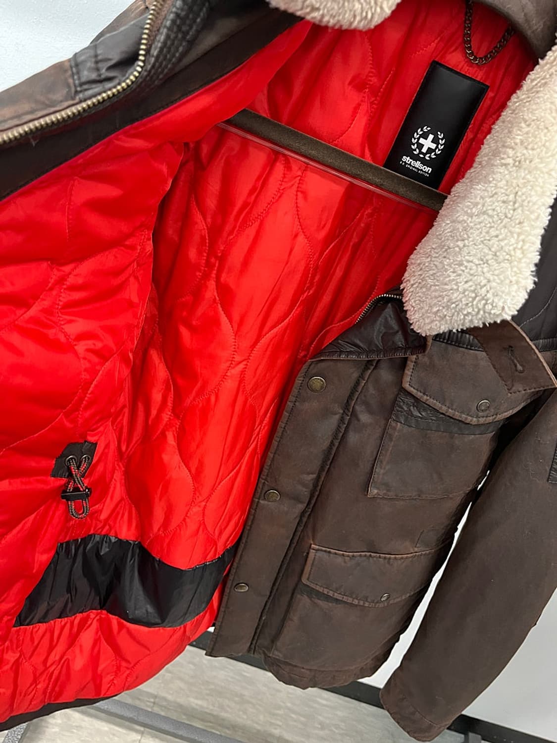 95) 시리즈 스트렐슨 시어링 코팅점퍼  상품이미지3