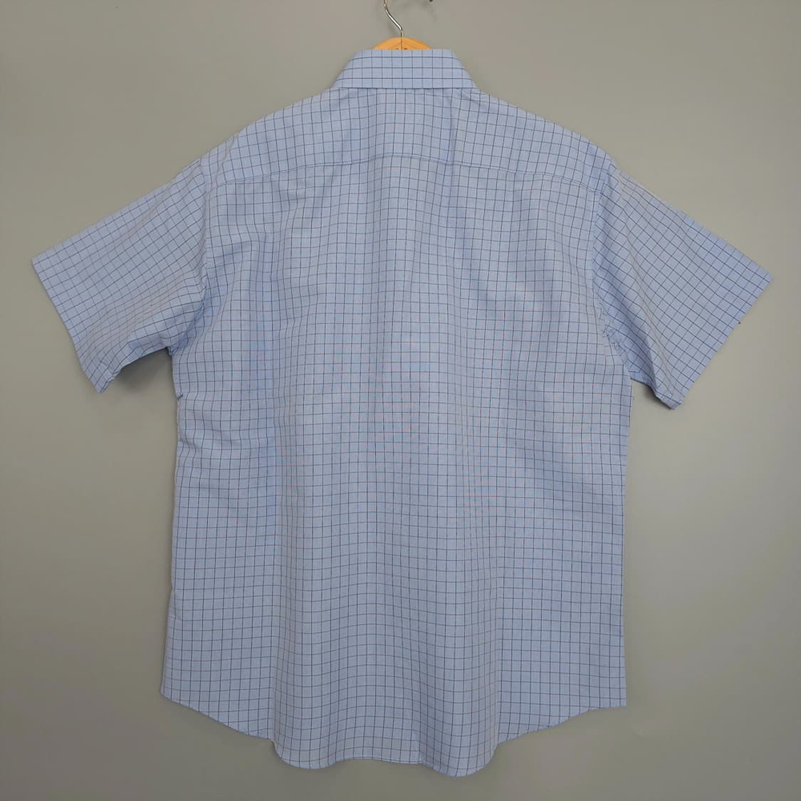 카운테스마라 Countess Mara 체크 반팔 셔츠 블루 110 상품이미지5