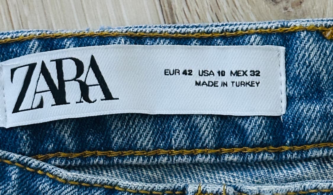 자라x아더에러 자더에러 패치워크 진 상품이미지3