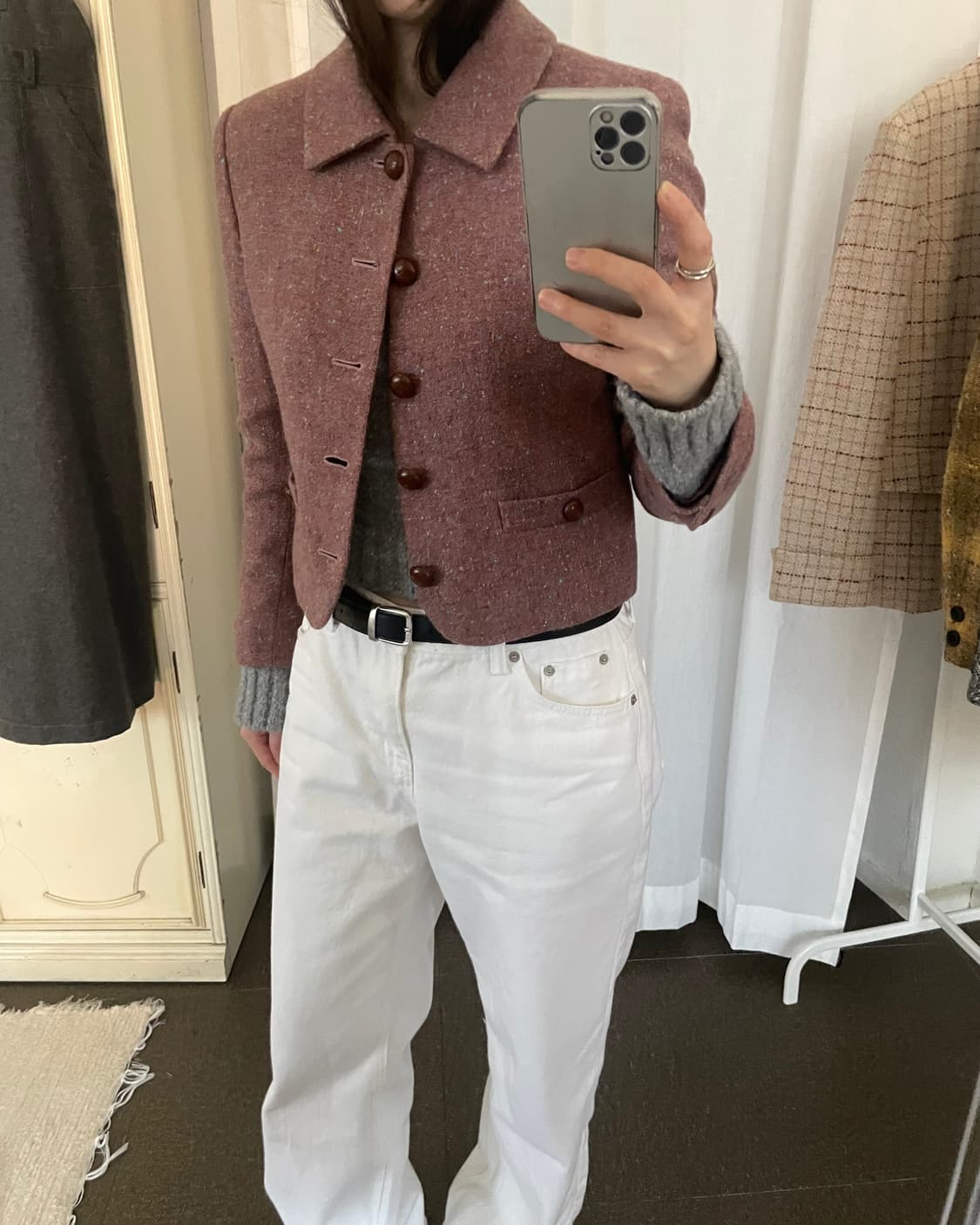 KEITH tweed short jacket  상품이미지2