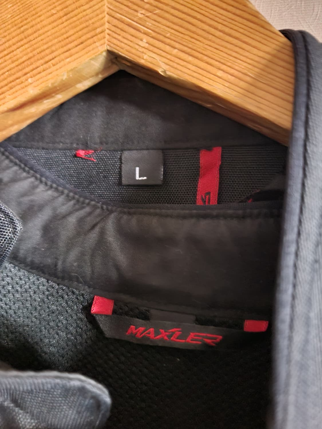 MAXLER 맥슬러 블랙 오토바이 자켓(라지) 상품이미지4