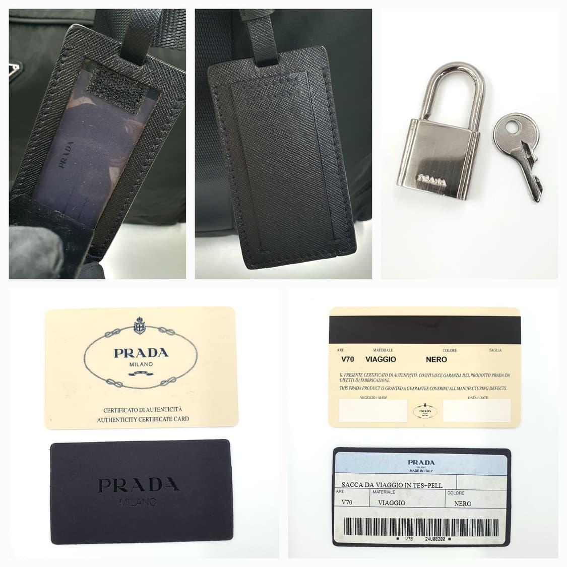 프라다 보스턴백 러기지백 골프 여행가방 V70 상품이미지6