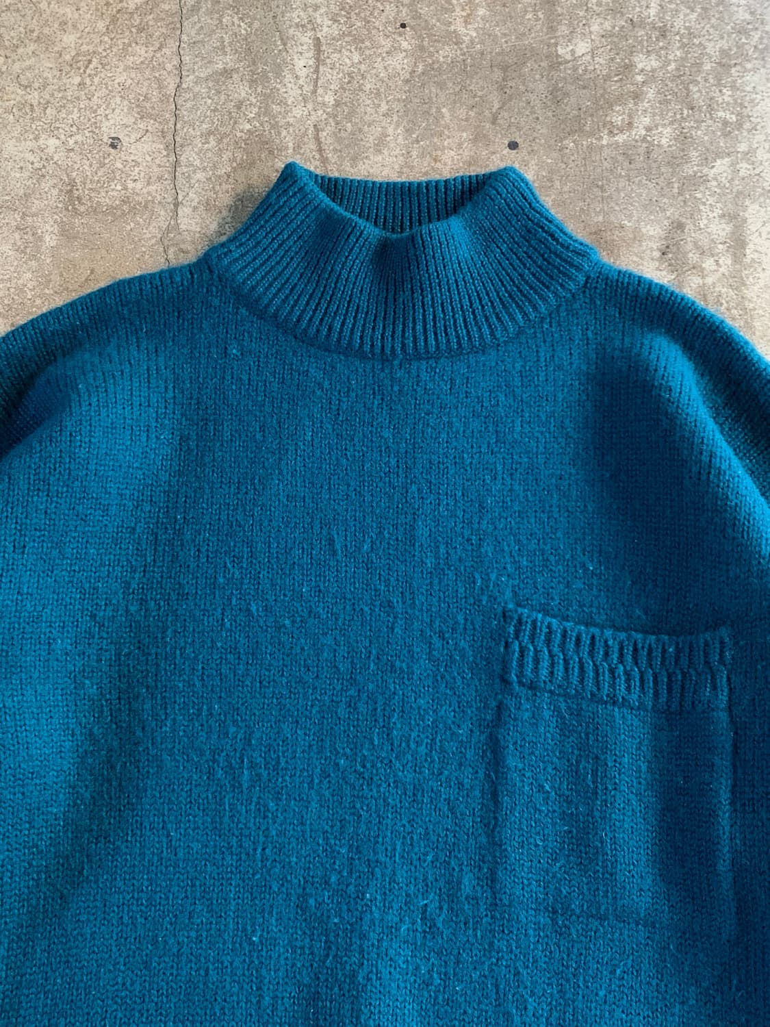 80s 갭 모크넥 울 스웨터 상품이미지2