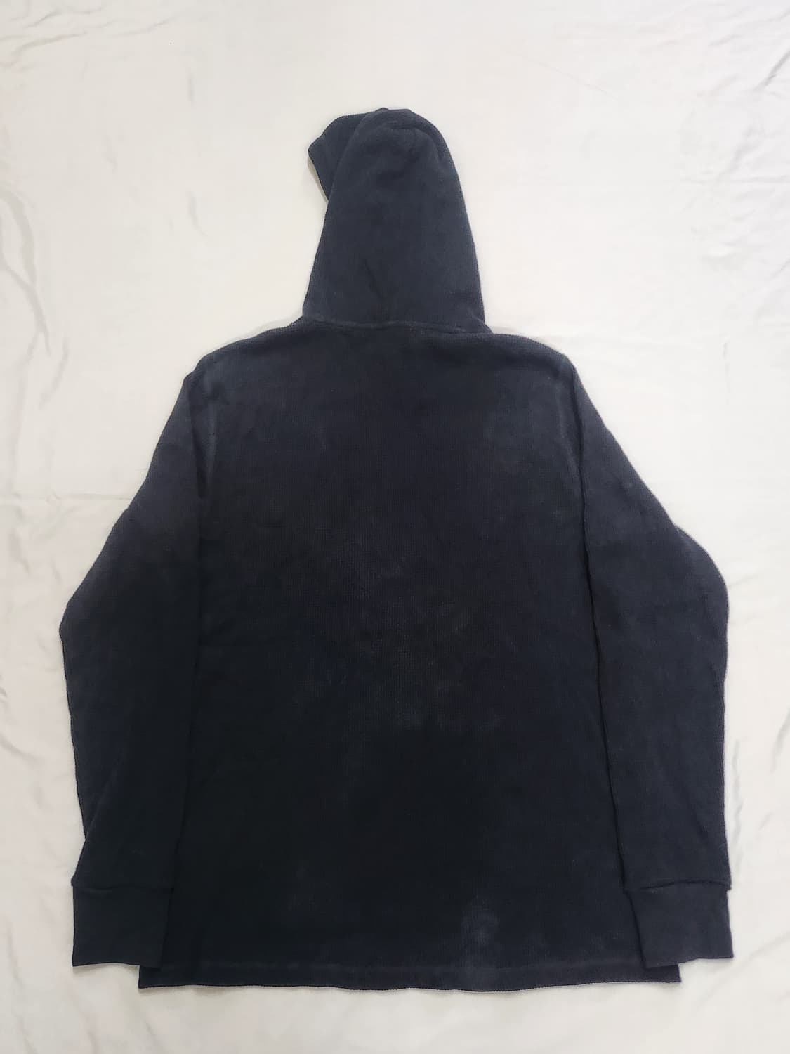폴로 랄프 로렌 와플 블랙 후드티 상품이미지2