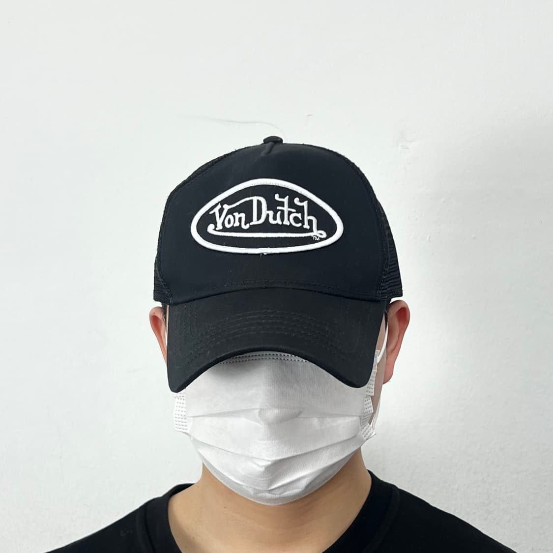 본더치 로고 매쉬 볼캡 블랙  상품이미지2