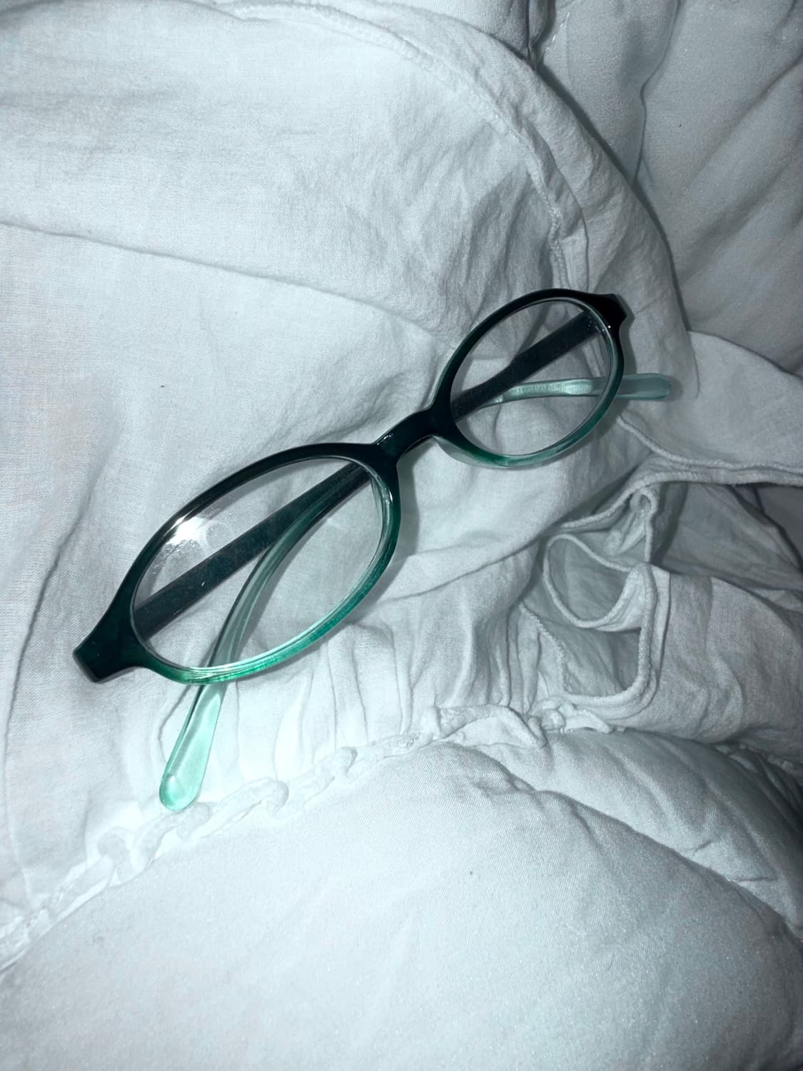빈티지 민트 안경 상품이미지1