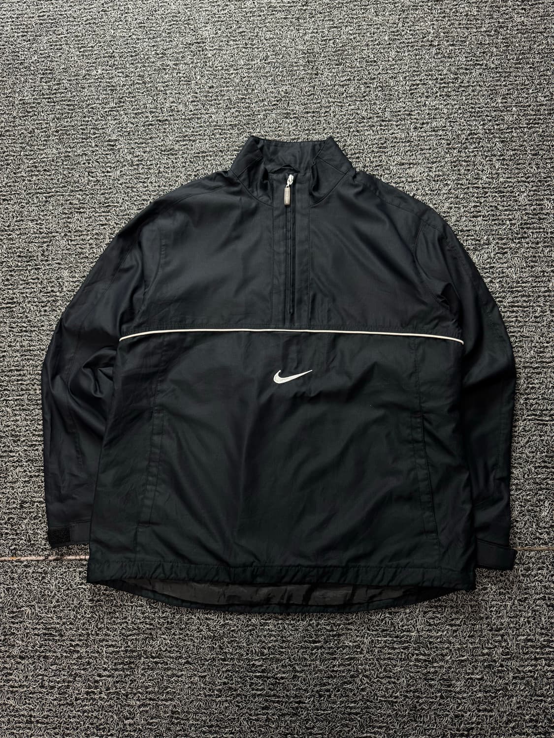 90s 나이키 미들 스우시 박시핏 우븐 아노락 웜업 1346 상품이미지1