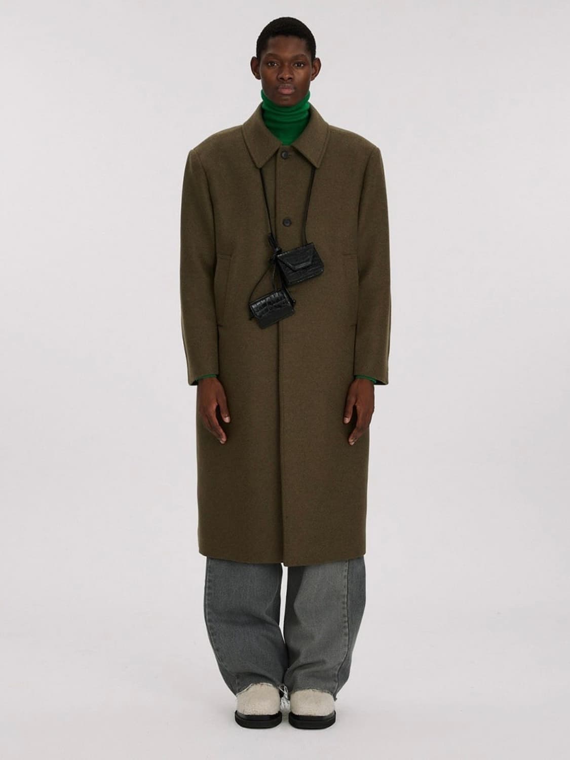 렉토/ 하이랜드 코트 카키/ M 상품이미지6