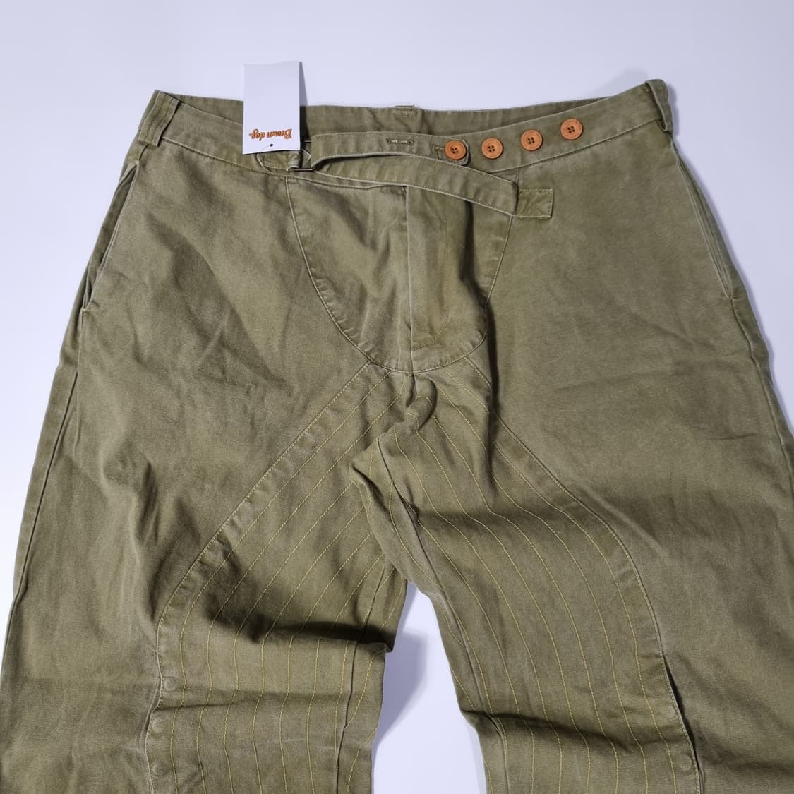 블랙매트 코튼 팬츠 상품이미지4