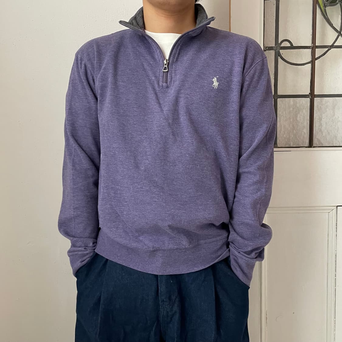 폴로 랄프로렌 하프집업 스웻 상품이미지1