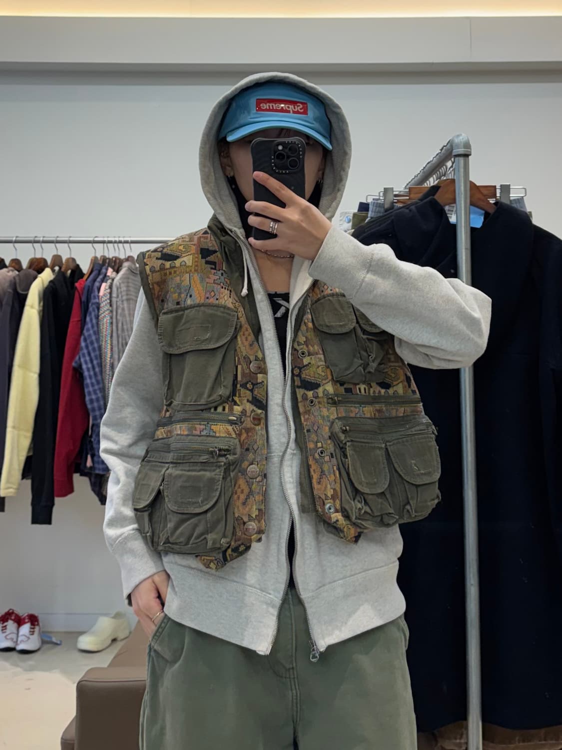 80s~90s 나이젤 카본 멀티포켓 태피스트리 베스트 상품이미지9