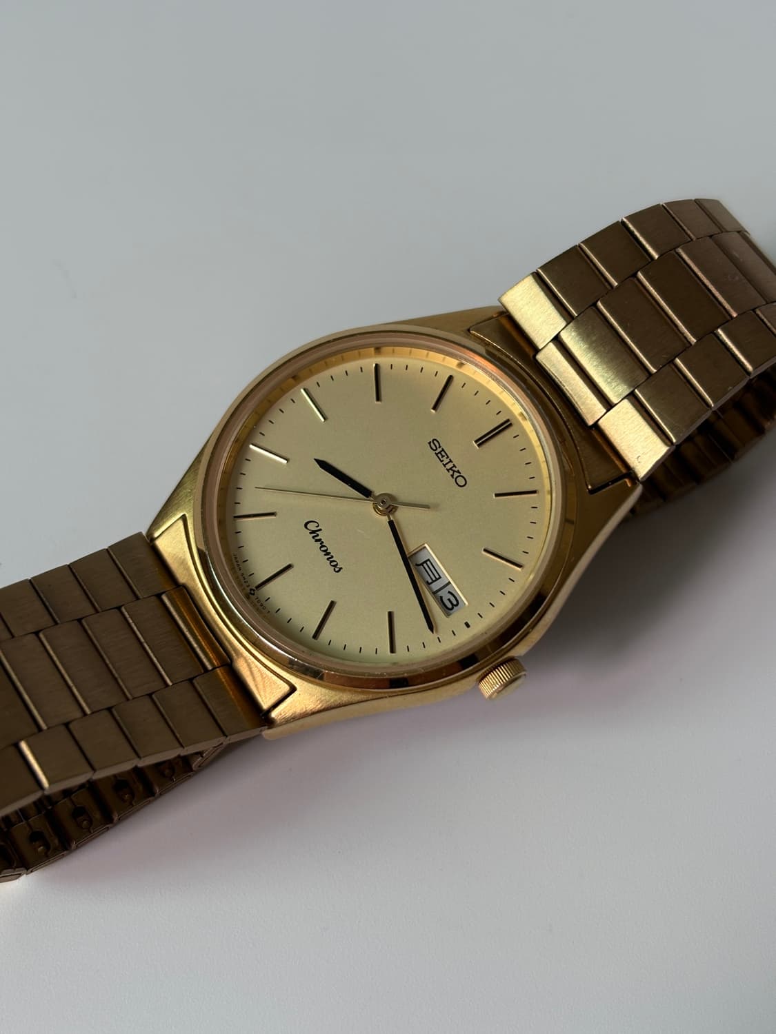 1980s Chronos Gold Quartz 상품이미지3